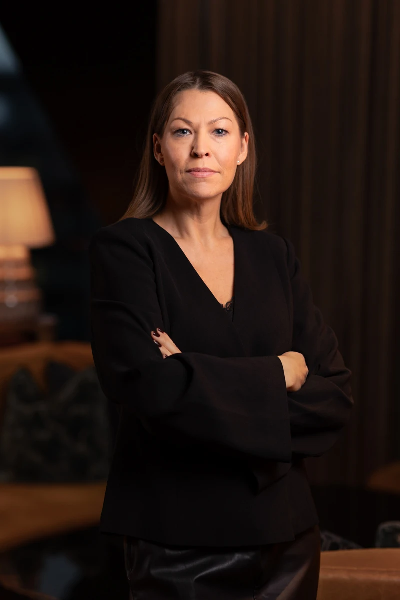 Miljöporträtt av Elisabeth Hedman - CFO på Sleep Cycle - fotograferat på Jazys i Göteborg av Almeräng Fotografi